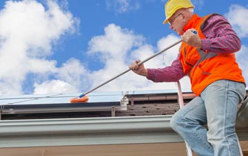 Whixley soft wash roof cleaning